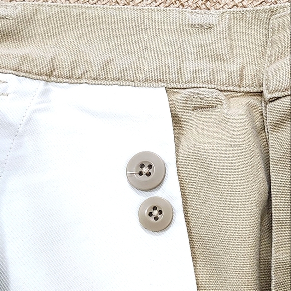Vintage Patagonia Men's Organic Cotton Chino Pants Khaki Tan Canvas Size 36 - Picture 7 of 8